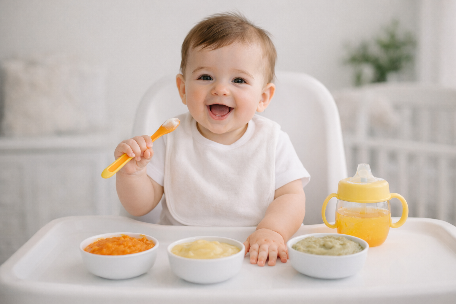 Alimentación para bebés de 6 meses: guía completa